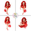 Rainbow High Swim & Style Ruby (Red) 11" Doll
