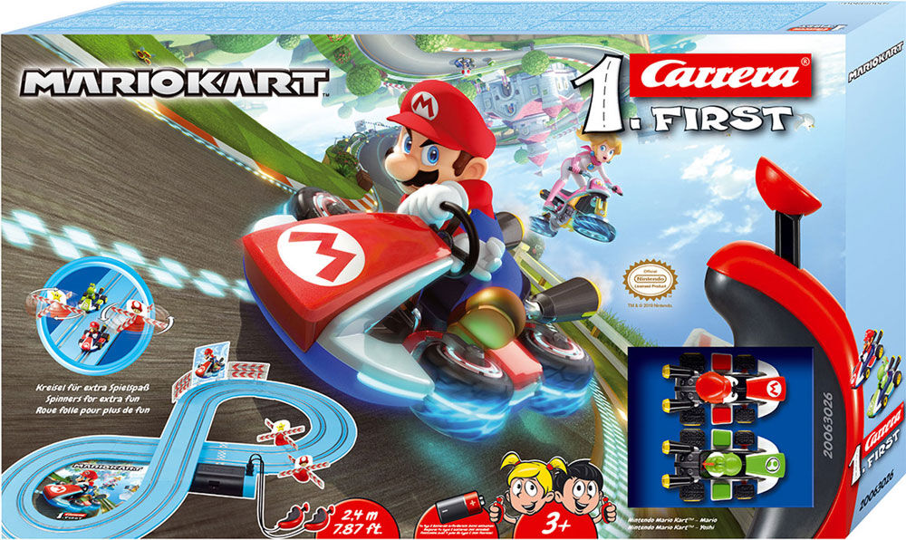 carrera nintendo mario kart