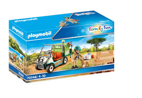 Playmobil Family Fun - Zoo Vet with Medical Cart