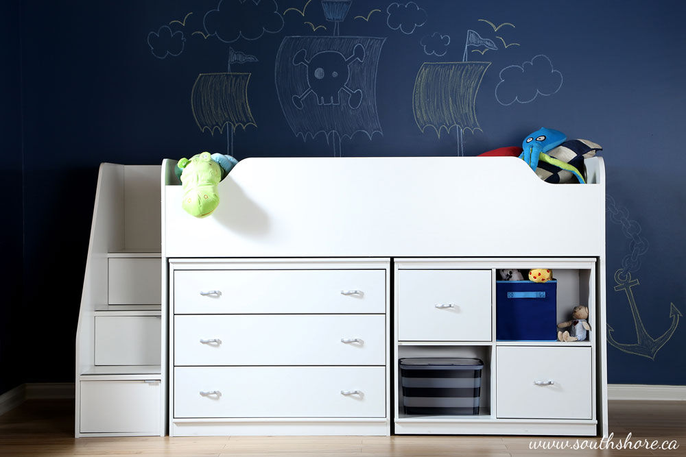 South shore mobby store twin loft bed