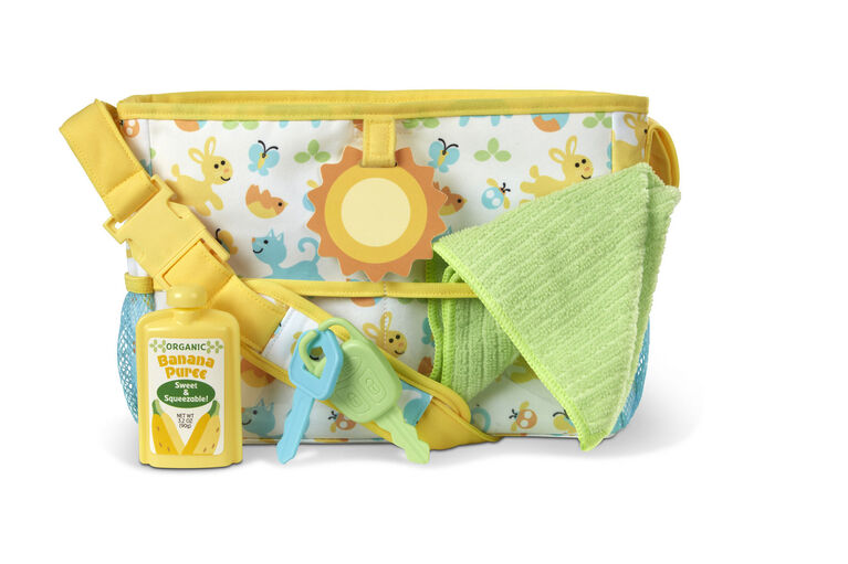 Melissa & Doug Mine to Love Toy Time Play Activity Gym and Travel Time Play Set