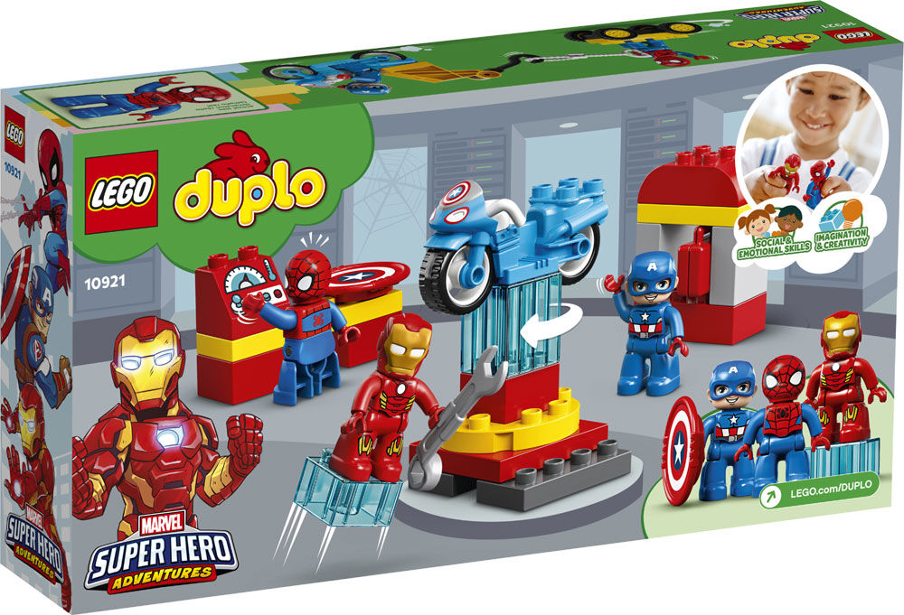 lego duplo iron man