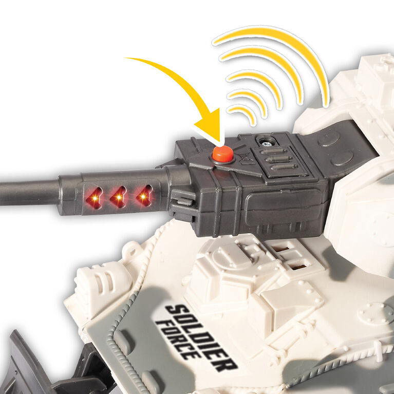 T5-Snowfield Assault Tank Playset - R Exclusive