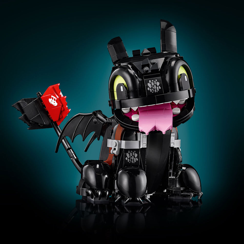 LEGO Icons How to Train Your Dragon: Toothless Building Set for Adults, Ages 18+ - 10375