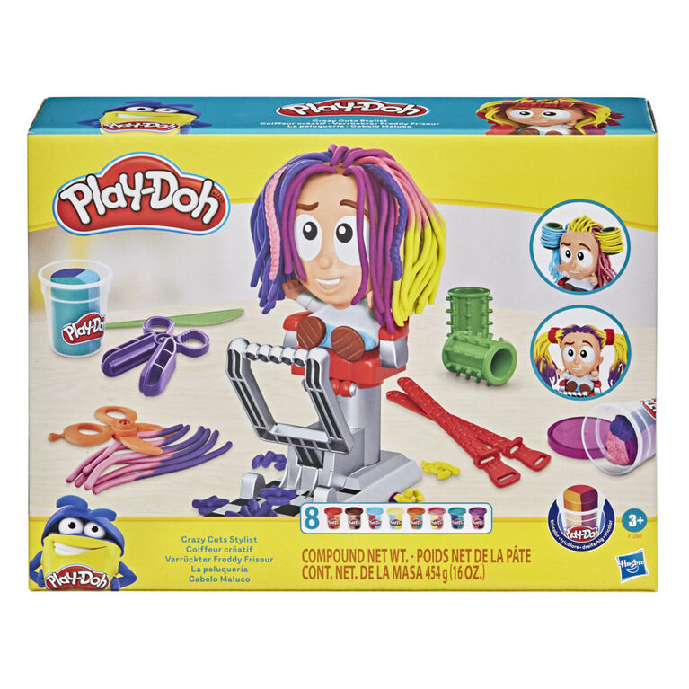 Play-Doh Trolls Press N Style Salon Model Kit 