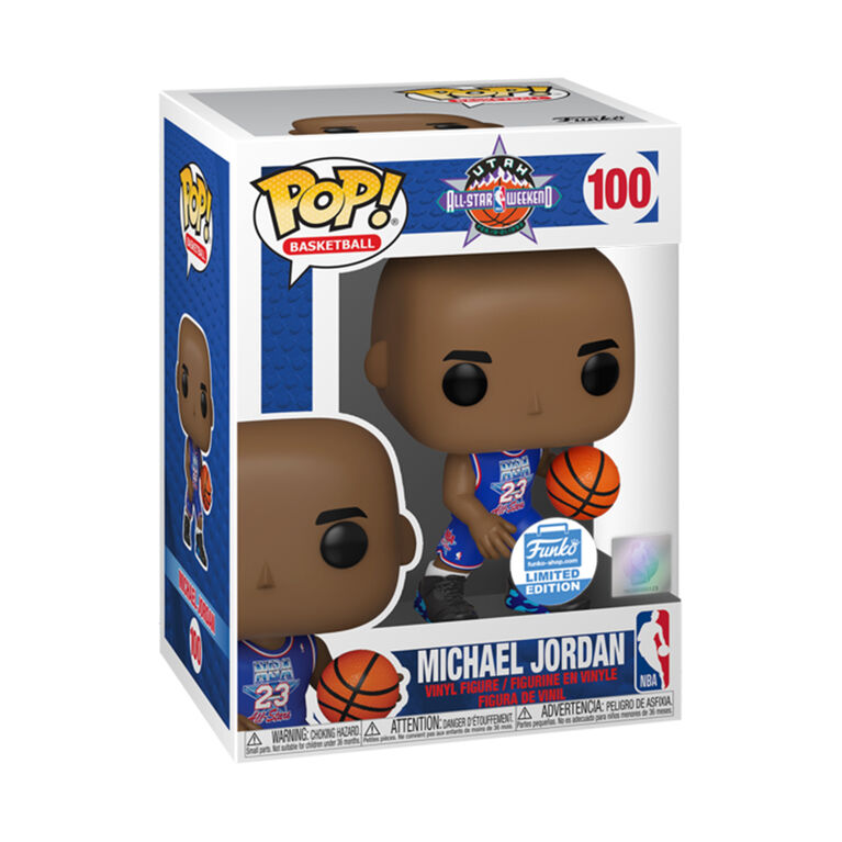 Figurine en Vinyle Michael Jordan par Funko POP! NBA - Notre exclusivité