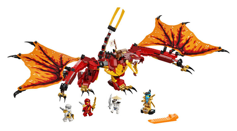 LEGO Ninjago Fire Dragon Attack 71753 (563 pieces)
