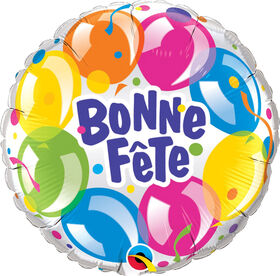 Qualatex Bonne Fete 18" Foil Balloon