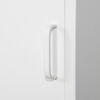 Sweedi Metal 1-Door Nightstand White