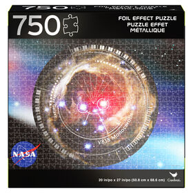 750-Piece NASA Jigsaw Puzzle with Foil Effect, Nebula