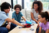 Rock 'Em Sock 'Em Robots Fight Cards Card Game with Two Boxing Gloves, Team Party Game