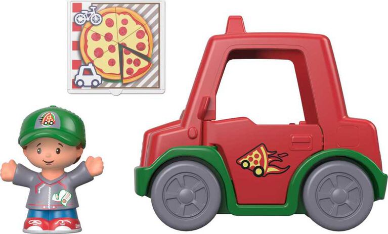 Fisher-Price Little People Have a Slice Pizza Delivery Car