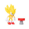 Sonic 4 Inch Figure - Super Sonic with Red Spring