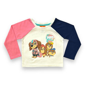 T-shirt à manches longues Paw Patrol - Blanc cassé - 2T