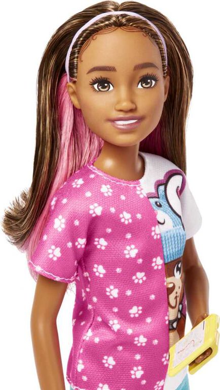 Barbie Skipper Premiers jobs-Dog-Sitter-Coffret