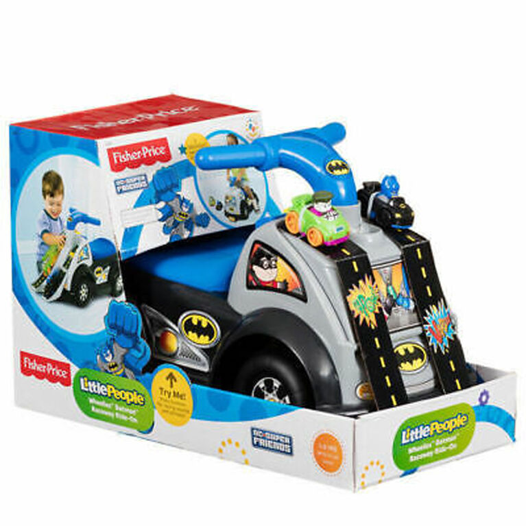 Little People Batman Wheelies Ride On - Notre exclusivité