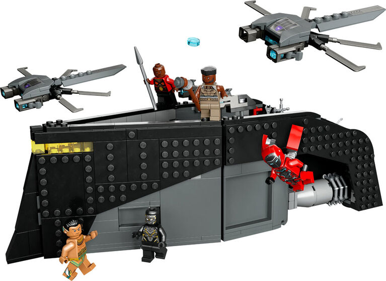 LEGO Marvel Black Panther : la Guerre sur l'eau 76214, Ensemble de jouets de construction (545 pièces)