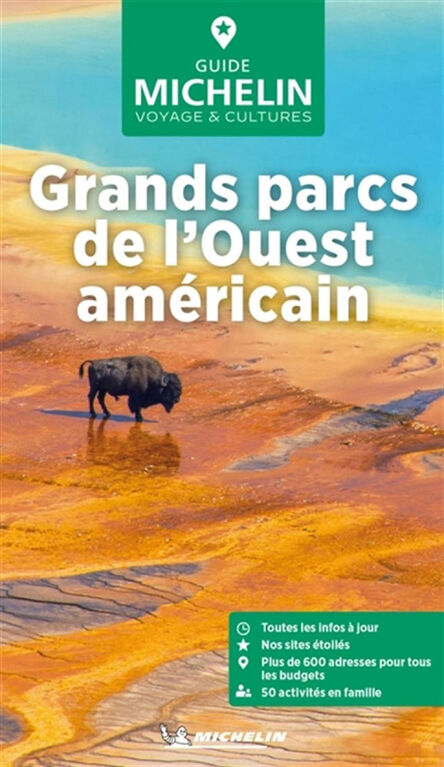 Grands parcs de l'Ouest americain - guide Michelin - French Text