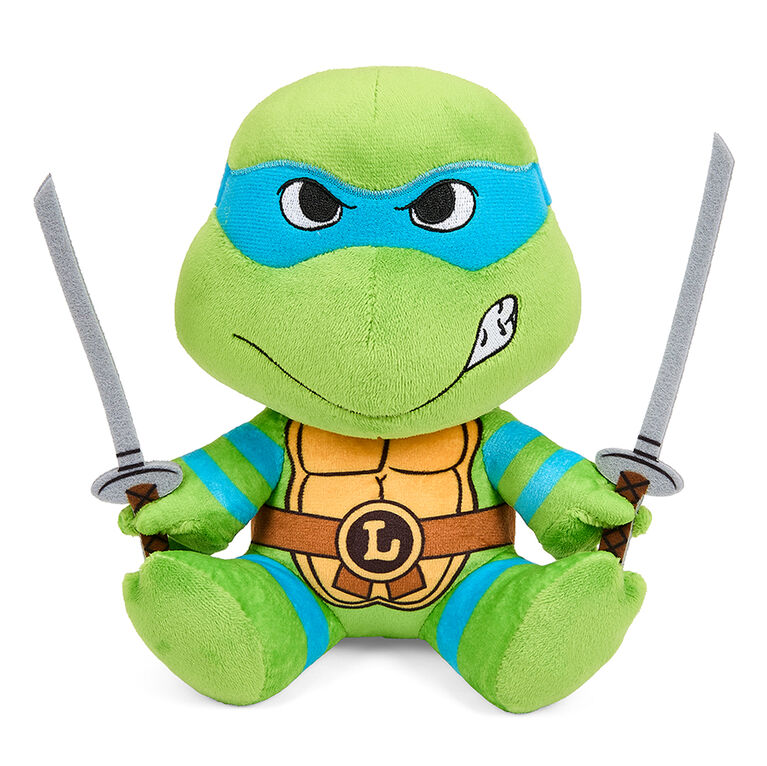 Teenage Mutant Ninja Turtles (Cartoon) - 7.5" Phunny Plush - Leonardo  - English Edition - R Exclusive