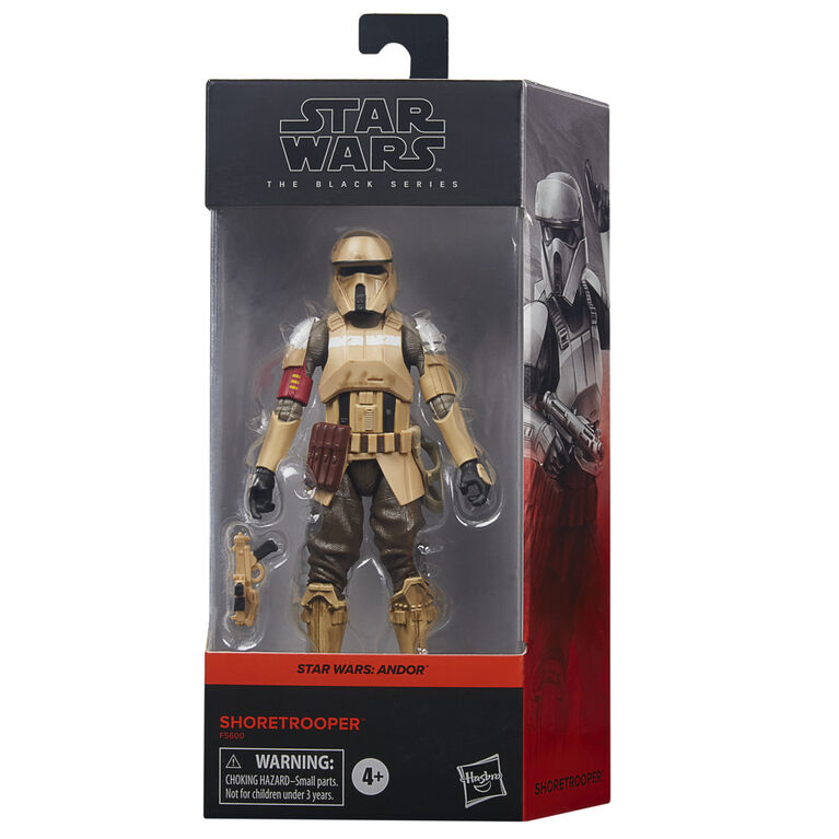 Star Wars The Black Series Shoretrooper Toy 6-Inch-Scale Star Wars: Andor Collectible Action Figure - R Exclusive