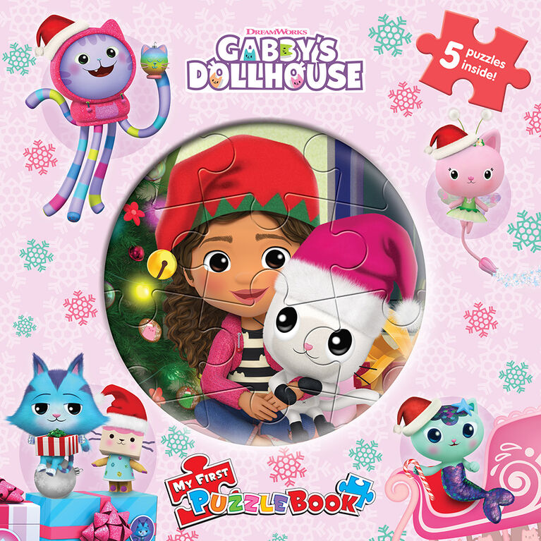 Gabby's Dollhouse Xmas My 1St Puzzle Book - Édition anglaise