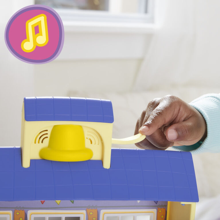 Peppa Pig Peppa's Adventures Peppa's School Playgroup Preschool Toy, with Speech and Sounds