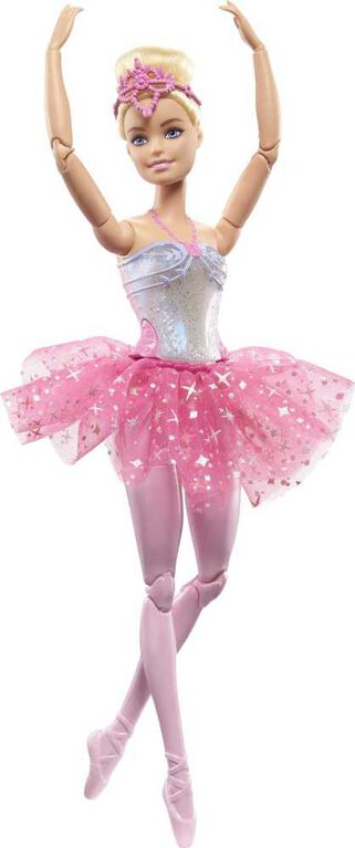 Barbie Doll - Blonde Ballerina Doll - Magical Light-Up Feature