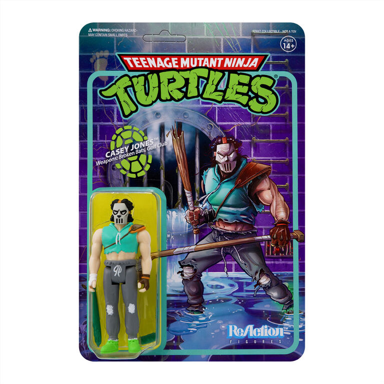 Teenage Mutant Ninja Turtles ReAction Figures Vague 3 - Casey Jones