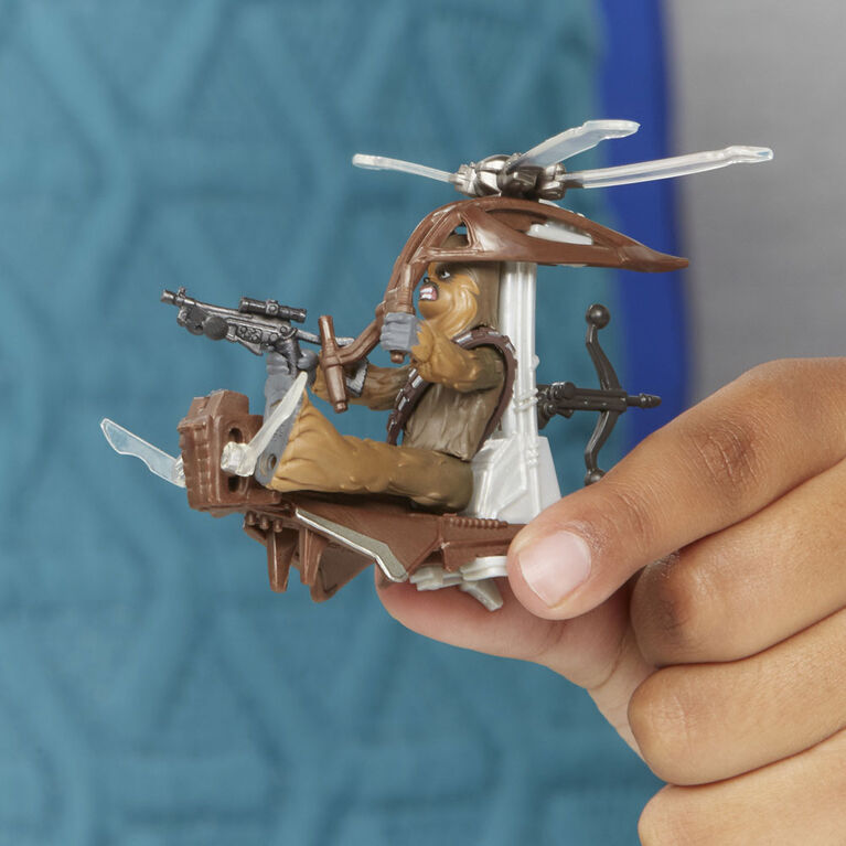Star Wars Mission Fleet Gear Class Chewbacca Beachfront Barrage 2.5-Inch-Scale Figure and Vehicle