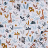 Ensemble de 2 draps-housses en microfibre pour lit de bébé Sammy & Lou - Palmiers Koala