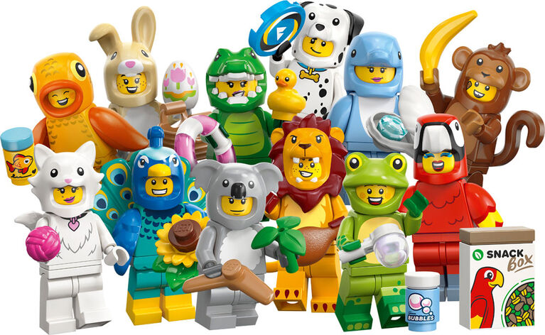 LEGO Minifigures Animal Series 28 Mystery Box Toy for Kids, Boys, & Girls, Ages 5+ - 71051