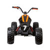 KidsVip 24V Sport Utility ATV / Quad- Black - English Edition