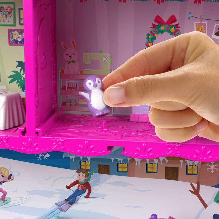 Polly Pocket Advent Calendar Winter House Design Toys R Us Canada