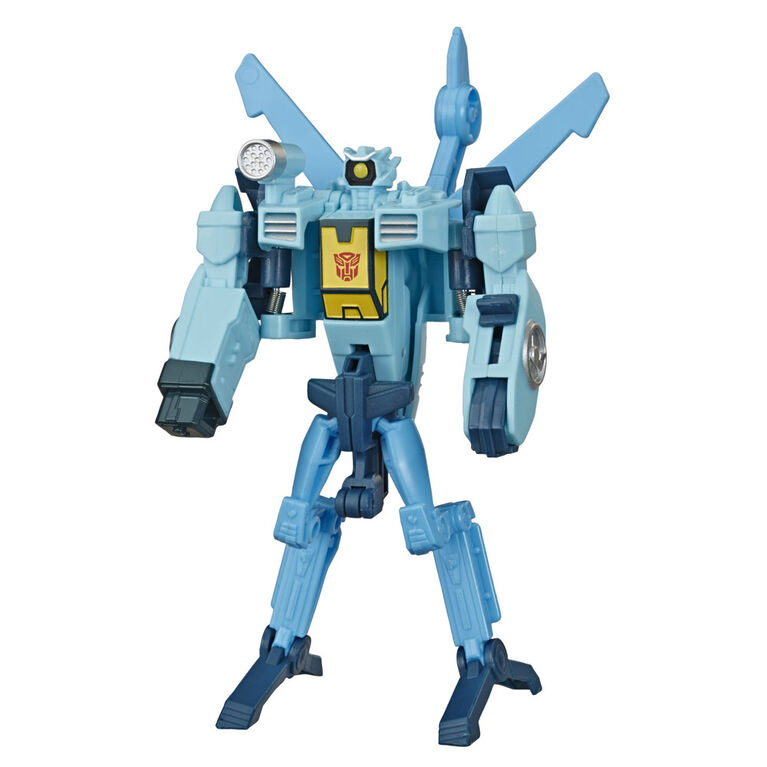 Transformers Cyberverse, figurine Action Attackers Autobot Whirl à conversion 1 étape