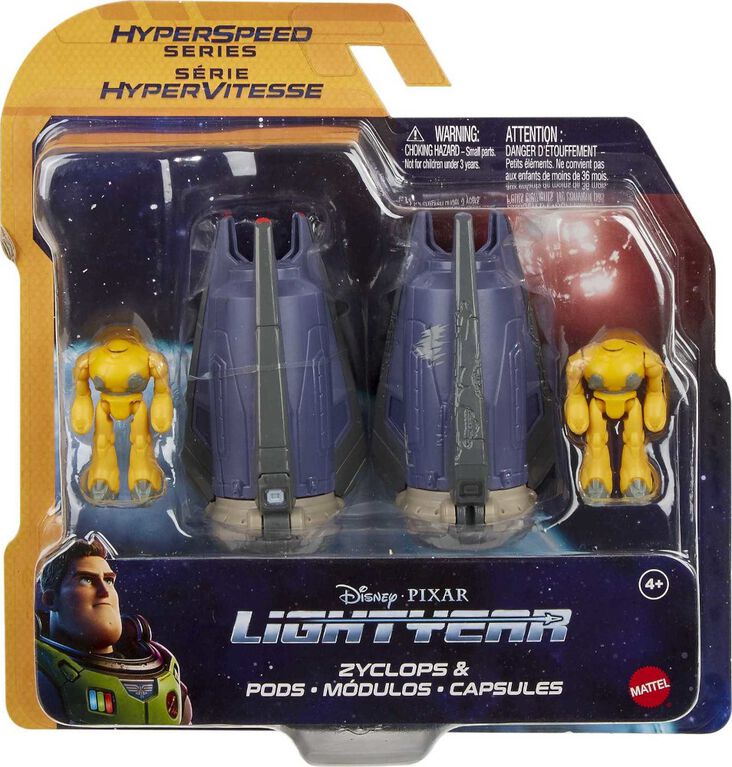 Disney Pixar Lightyear Hyperspeed Series Zyclops and Pods