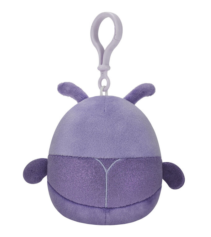 Squishmallows 3.5" Clip-on - Purple Beetle