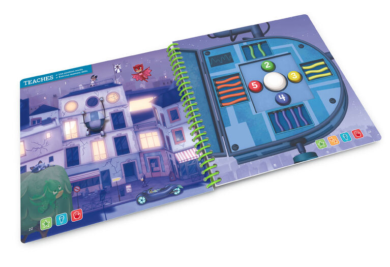 LeapFrog LeapStart 3D Moonlight Hero Math with PJ Masks - Livre d'activité - Édition anglaise - Édition anglaise
