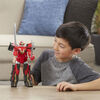 Power Rangers Beast Morphers, figurine de Zord Beast Racer, taille de 25 cm.