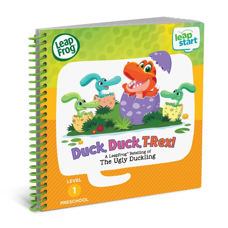 LeapStart Duck, Duck, T-Rex! - A Retelling of The Ugly Duckling Activity Book - English Edition