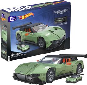 MEGA-Hot Wheels-Aston Martin Vulcan Kit de Construction - 986&nbsp;pi&egrave;ces