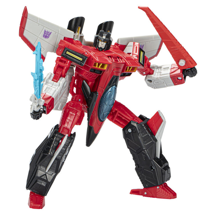Transformers Toys Generations Legacy Voyager Armada Universe Starscream Action Figure, 7-inch