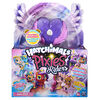 Hatchimals Pixies Riders, Coffret Hatchimal avec fée Black Glitter Lily et sa monture Seastallion au caractéristique mystère