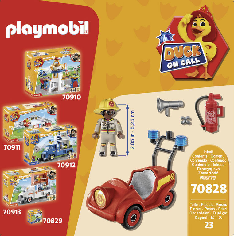 Playmobil - D.O.C.- Fire Rescue Mini-Car