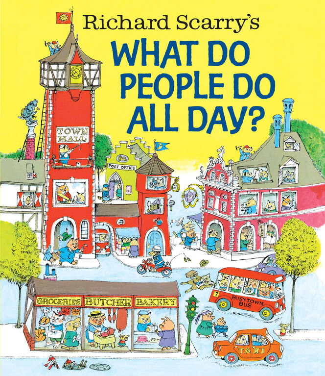 Richard Scarry's What Do People Do All Day? - English Edition