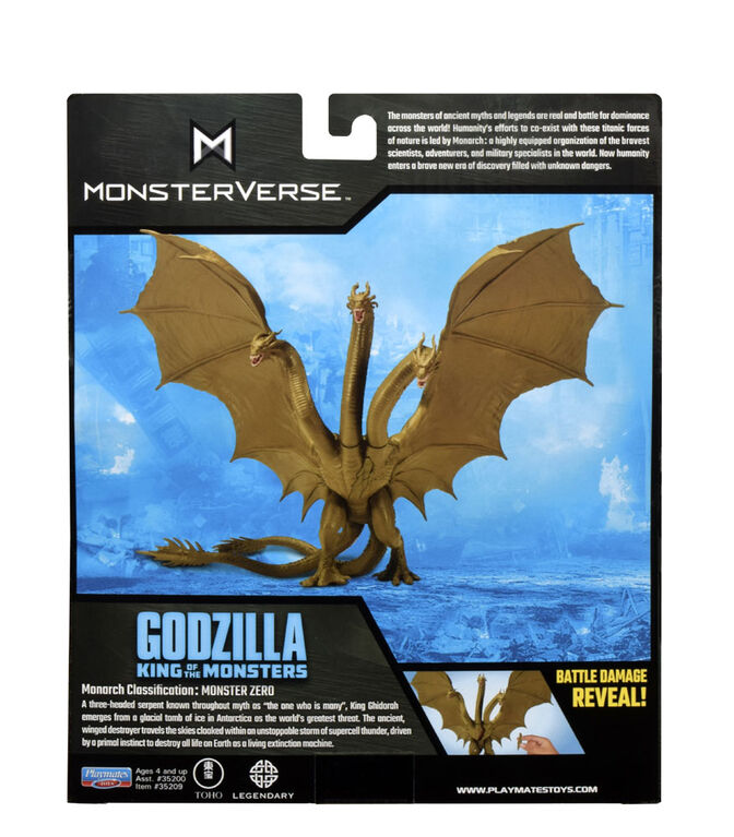 Godzilla x Kong 6"Figure King Ghidorah