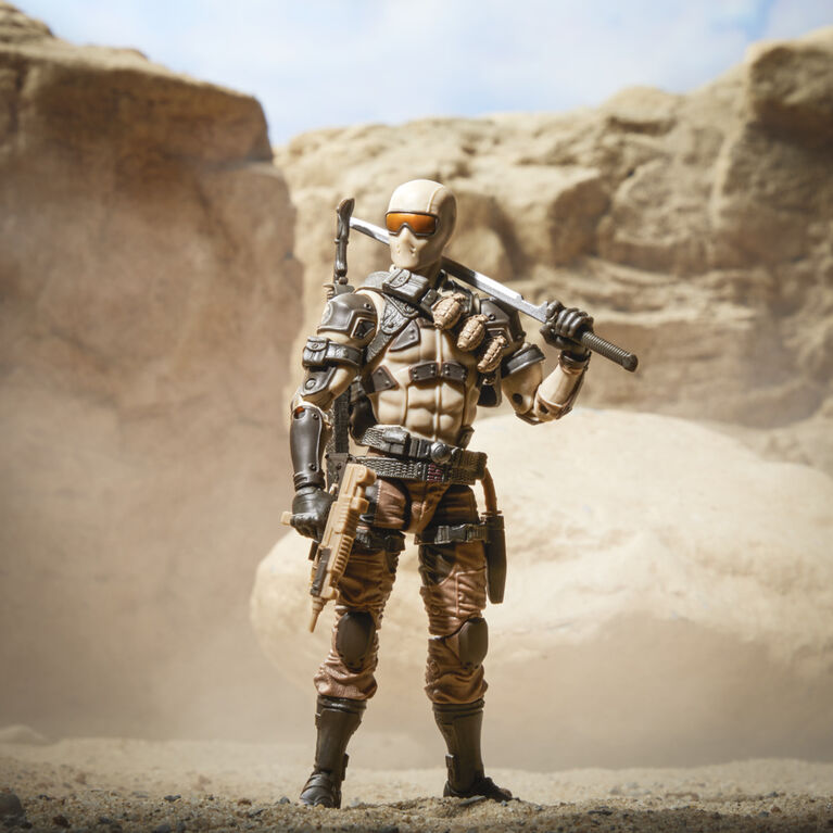 G.I. Joe Classified Series Desert Commando Snake Eyes, Collectible G.I. Joe Action Figures, 92, 6 Inch Action Figures