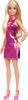 Barbie Fashionistas Doll #230 in Metallic Pink Minidress with Heart CutOut, Blond Hair