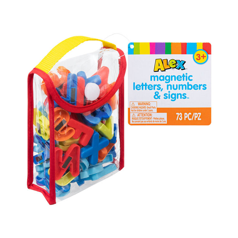 ALEX - Magnetic Letters Numbers & Signs Tote Bag