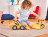 Driven, Midrange Bulldozer, Medium Yellow Toy Construction Vehicle