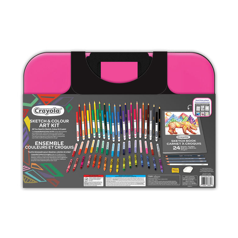 Ensemble couleurs et croquis Crayola - Notre exclusivité